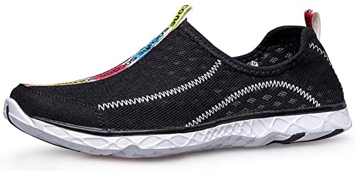 Image of Men's Quick Drying Aqua Water Shoes,3-Second Drainage & All-Terrain for Swimming,Hiking,Yoga