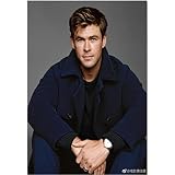 Poster Affiche Liam Hemsworth Acteurs Star Toile Affiche Classique Mur Art Affiche Salon Décor À La Maison 50*70 Cm Sans Cadre