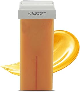Biosoft Gold Roll-On Cream Wax Cartridge 100ml | Glyceryl Rosinate Skin Conditioning Formula with UV Protection | Painless... Price In India