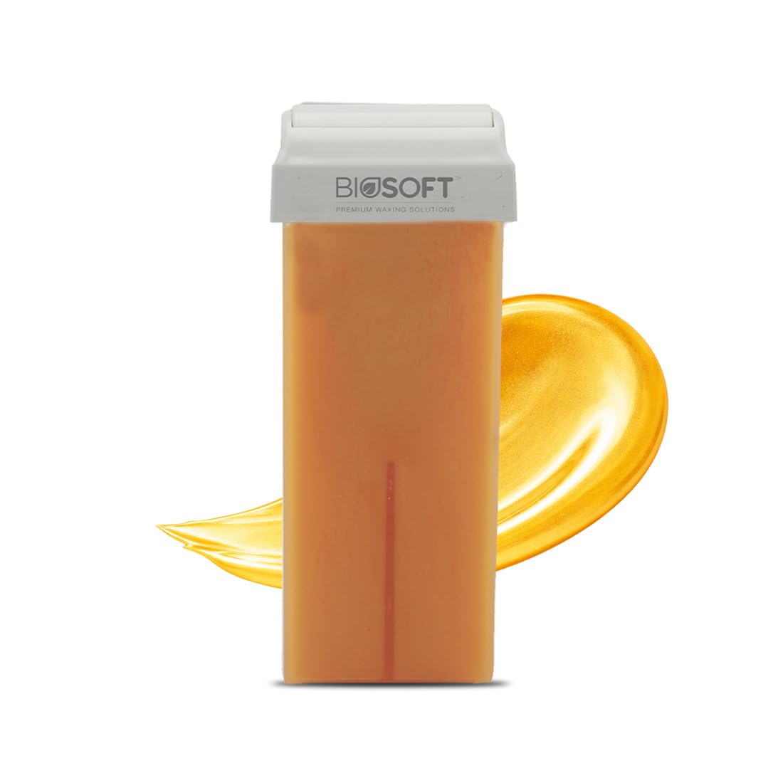 Biosoft Gold roll-on cream wax cartidge 100ml with Glyceryl Rosinate a skin conditioning agent, Mineral Oil and Titanium Dioxide for protection from UVA, UVB radiation perfect for sensitive skin-image-18