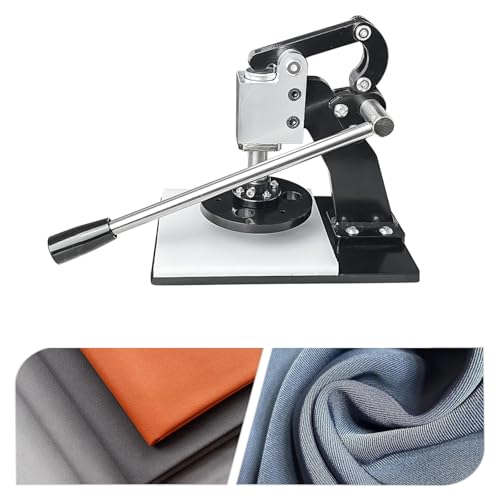 Macchina per Il Taglio della Pelle E Piastre per Goffratura, Perfette per Lavori di Artigianato in Pelle Fai-da-Te, qualità Professionale per Risultati Precisi.