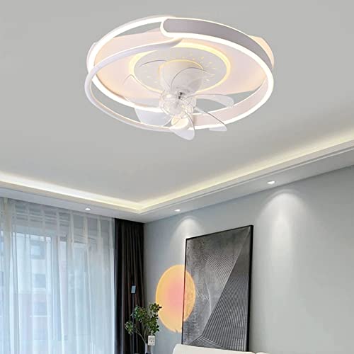 Ventilador de Techo con luz LED, Control Remoto, 6 velocidades, luz Ajustable en Tres Colores, Ideal para Sala de Estar, Dormitorio y Comedor.