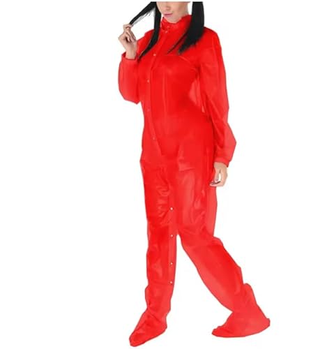 YGZHANYUANOKU Sissy Full Body Suit Rompers Plastic Long Sleeve Jumpsuit Party See-Through PVC Overalls Button Steampunk Clubwear Customizable,Pink,5XL steampunk buy now online YGZHANYUANOKU Sissy Full Body Suit Rompers Plastic Long Sleeve Jumpsuit Party See-Through PVC Overalls Button Steampunk Clubwear Customizable,Pink,5XL steampunk buy now online