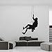 Autocollant Mural D'Escalade Grimpeurs Vinyle Décalcomanie Chambre Décoration Murale Salon Décoration Fronde Sports Extrêmes Fan Art Mural