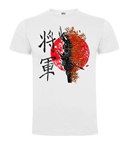 Camiseta Samurai (Blanco Cover