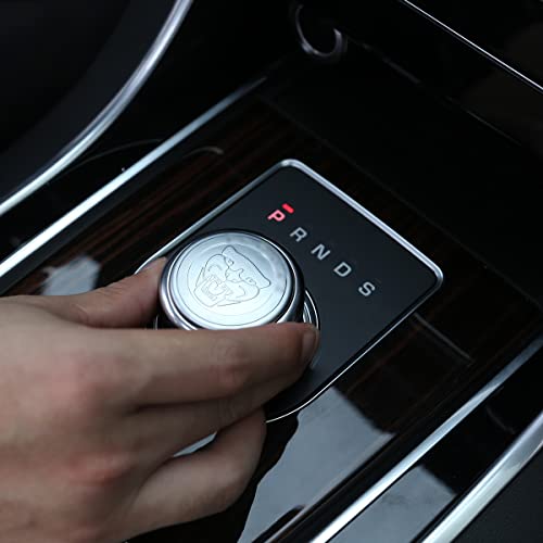 Fit for Jaguar Car Interior Decoration Gear Shift Knob Panel Frame Cover for Jaguar XF XE XJ XJL F-Pace 2016 Shift Knobs Sticker