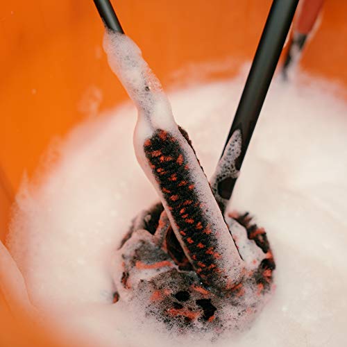 Liquid X Original Wheel Woolies Brushes 3 Piece Kit - Includes Angled Caliper Spoke Brush - Usa Made - Black - New & Improved #TOP5