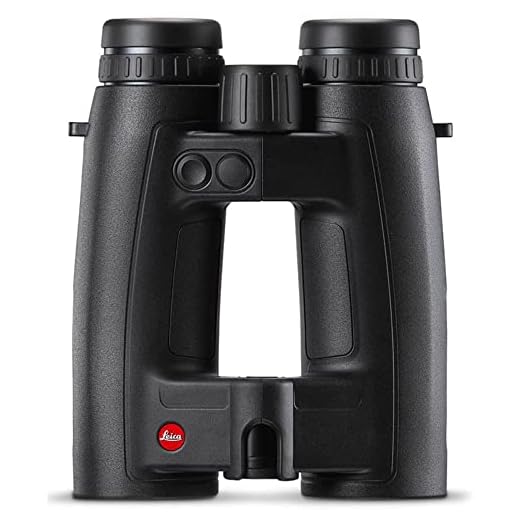 LEICA Geovid 3200.COM 8x56 Robust Waterproof Nitrogen-Filled Rangefinding Binocular for Hunting, Black 40808