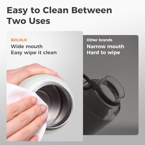 image for BOLOLO Portable Bottle Warmer for Travel, Super Fast Charging, Instant