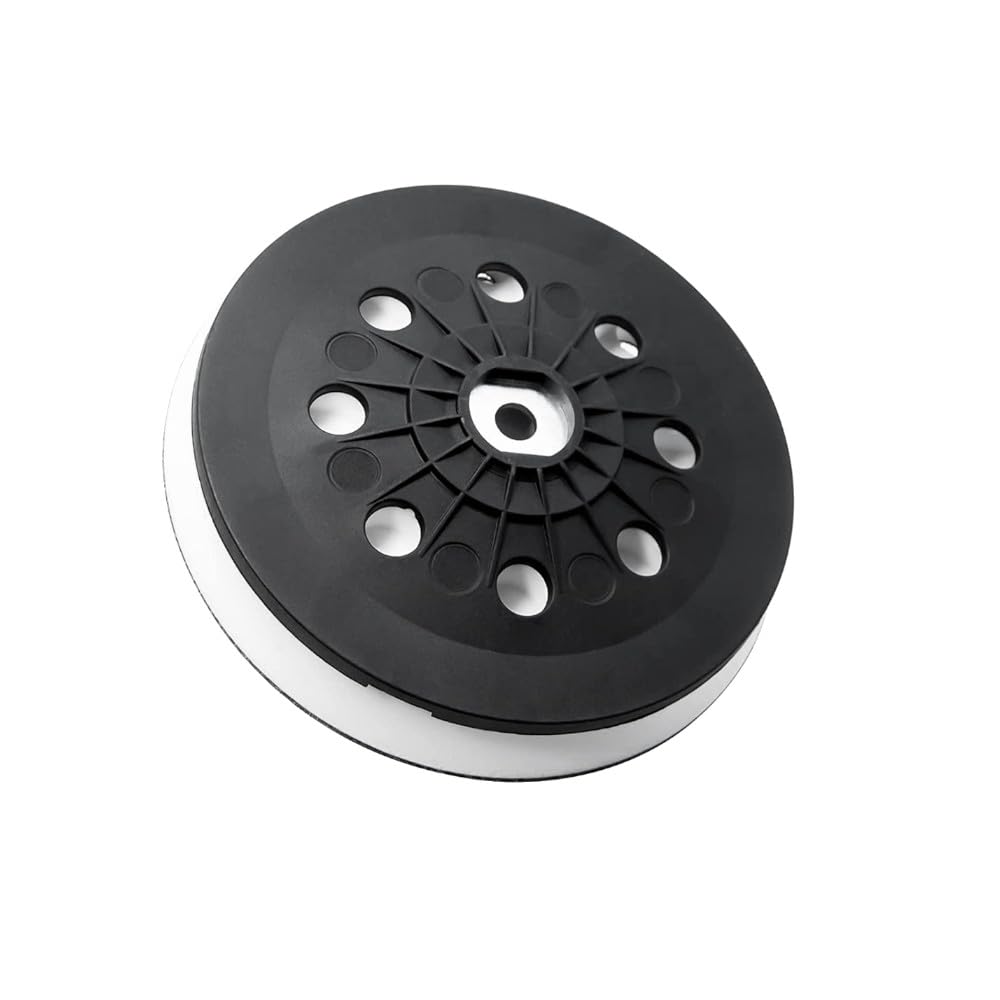 Trade-Shop 492286 - Juego de 5 discos de lija (125 mm, compatibles con Festool ETS EC 125, LEX 125, Lijadora orbital equivalente a ST-STF-LEX 125/90/8-M8 W-HT)