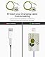 UYRVAPE Niedliche Blumen Schutzhülle für Ladegerät, Kabel Zubehör Schützen Ladekabel, Flexibler Silikon für iPhone USB Schutzhülle, Kabelschutz Geruchsfrei, Beißfest(Grün)