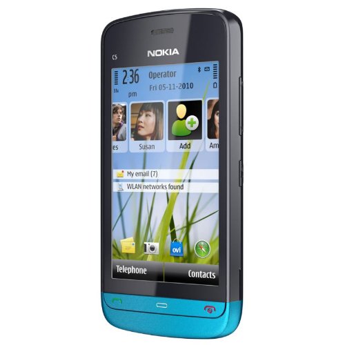 Preisvergleich Produktbild Nokia C5-03 (petrol blue)