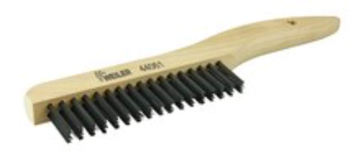 Weiler acero mano cepillo de alambre – 5/8 en X 10 en longitud – 0,012 en diámetro de la cerda – 44061 [precio por cepillo]