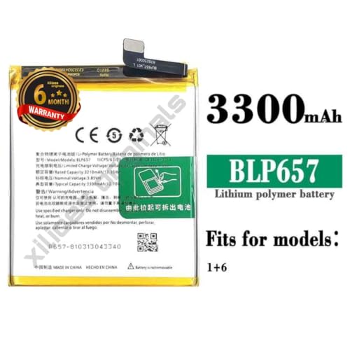 Image of BLP657 Battery for OnePlus A6000 /A6003 / Six Battery with 6 Month warrenty ****(T208)