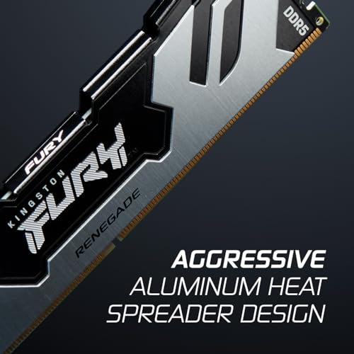 Image of Kingston FURY Renegade 32GB (2x16GB) 7200MT /s DDR5 CL38 DIMM Desktop Memory (Kit of 2) | Intel XMP 3.0 | Overclocking Stability | KF572C38RSK2-32
