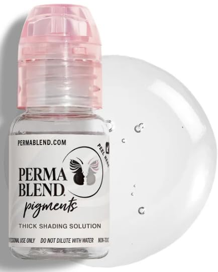 Perma Blend Pigments Professional Permanent Makeup Shading Solution Thick 15ml, Bottle