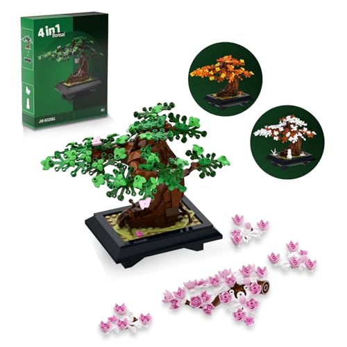 IFAYMOC Bonsai Tree Building Sets Toy, Four Seasons Bonsai Tree