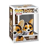 Funko Pop! Pets: Corgi - Collectable Vinyl Figure - Gift Idea - Official Merchandise - Toys for Kids & Adults - Owned IP Fans - Model Figure for Collectors and Display