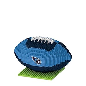 FOCO Tennessee Titans NFL 3D BRXLZ Football Puzzle 1Z