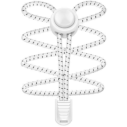 Image of UpUGo Elastic Shoe Laces, No Tie Shoe Laces Tieless for Kids, Adults, Elderly, One Size Fit All
