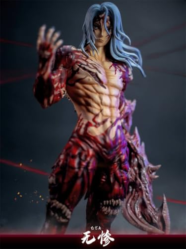 Image of Muzan Kibutsuji Action Figure 30 cm | PVC Anime Figurine Model Statue | High Detailed Demon King Collectible Toy for Desk, Decoration & Gifts