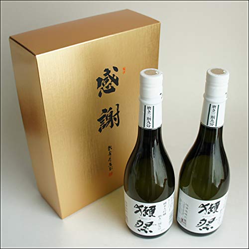 獺祭 感謝ギフト箱入り 日本酒 焼酎 飲み比べセット 720ml 3本組