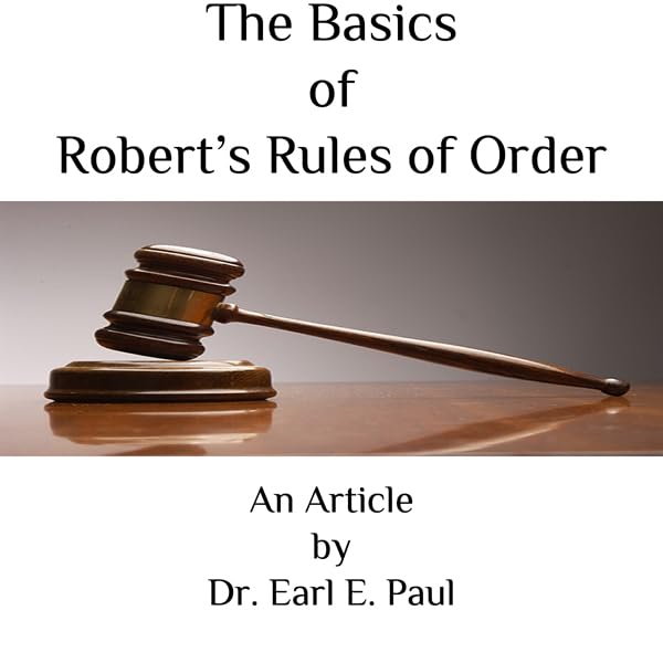 Cover art for The Basics of Robert's Rules of Order
