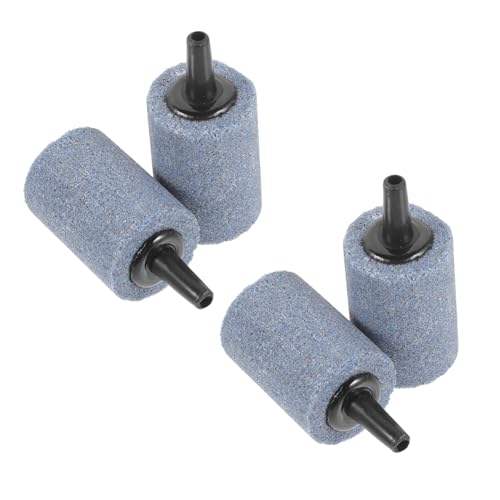 BCOATH Air Stone Aquarium Bubble Maker Diffuser Pack of 5 Small Bubble Stones (20 * 30mm) Removable Airstone for Fish Tank Plastic Aquaristic Accessories