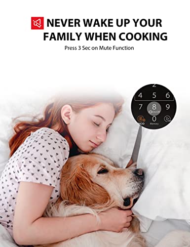 Toshiba Ml-Em45Pit(Bs) Countertop Microwave Oven With Inverter Technology, Kitchen Essentials, Smart Sensor, Auto Defrost, 1.6 Cu.ft, 13.6" Removable Turntable, 33Lb.&1250W, Black Stainless Steel #TOP5