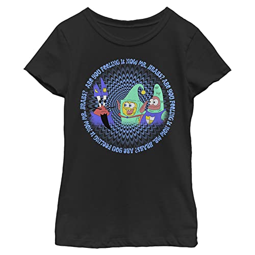 Nickelodeon Spongebob Squarepants Feeling It Mr Krabs Girls Short Sleeve Tee Shirt