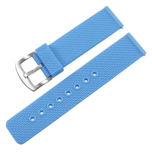 [ȓX] jo[TC^[tF[X o[EHb`Xgbv 18/19/20/21/22/23/24mm hVREHb`oh(Baby blue silver B,24mm)