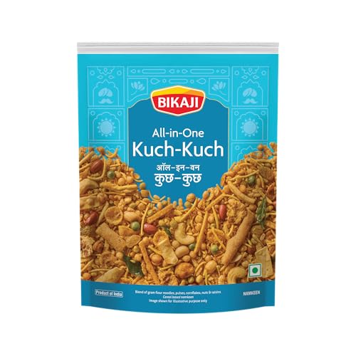 Image of Bikaji Kuch Kuch All In 1 | Farsan | Authentic Indian Namkeen | Made in Bikaner | Traditional recipe | Crunchy & Flavourful | Perfect Tea-time Partner | 400g Pack