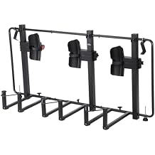 JOYTUTUS Truck Bed Bike Rack for Full Size Pickup, Truck Bed Bicycle Rack, Heavy Truck Bed Bike Mount Carrier, Anti-Wobble BedRack SportsRack, No Remove Tire