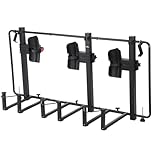 JOYTUTUS Truck Bed Bike Rack for Full Size Pickup, Truck Bed Bicycle Rack, Heavy Truck Bed Bike Mount Carrier, Anti-Wobble BedRack SportsRack, No Remove Tire