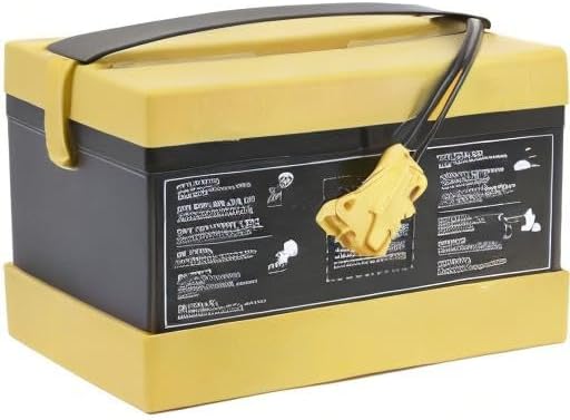 24V 12Ah Battery for Peg Perego 24 Volt for Sportsman 850 Lime IGOD0533 / for Polaris Ranger RZR Green Shadow IGOD0534NA Children Ride on Car Yellow Battery
