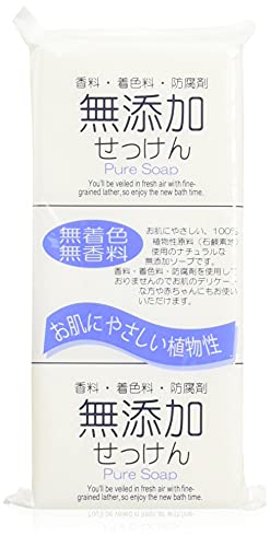 無添加せっけんピュアソープ125G×3P×30個