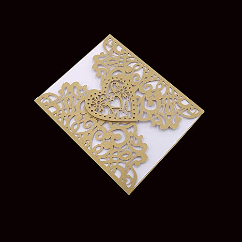 Baugger - 20pcs convites cartões convite titulares para festa de aniversário de casamento aniversári