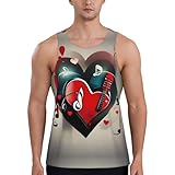 Photo Gallery wcxthgfa treble love and music - canottiera da uomo per allenamento, corsa, casual, estiva, da uomo, nero , xxl Photo Gallery wcxthgfa treble love and music - canottiera da uomo per allenamento, corsa, casual, estiva, da uomo, nero , xxl