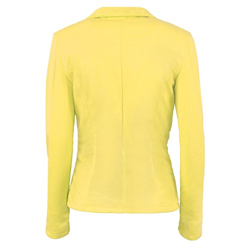 Donna Elegante Manica Lunga Ufficio Giacca Tuta