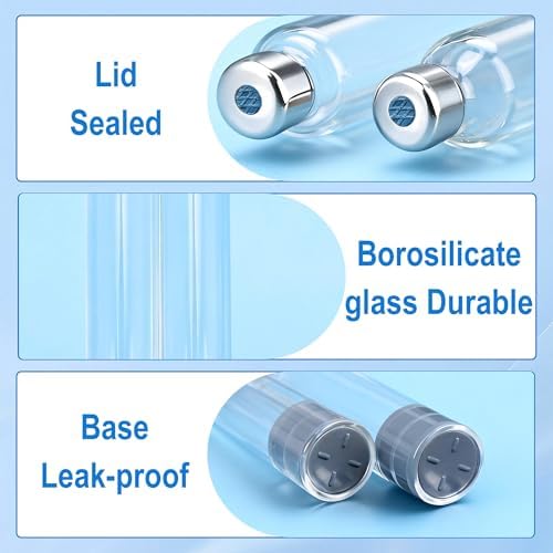 펩타이드 펜 및 V1 V2 펜용 3ml 펜 카트리지, 10팩 3cc 빈 유리 카트리지, 11mm 길이 스토퍼, 살균 및 개별 포장 — 사진 6
