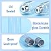 3ml Pen Cartridges for Peptide Pen and V1 V2 Pens, 20 Pack 3cc Empty Glass Cartridge with 11mm Long Stopper, Sterilized & Individually Wrapped