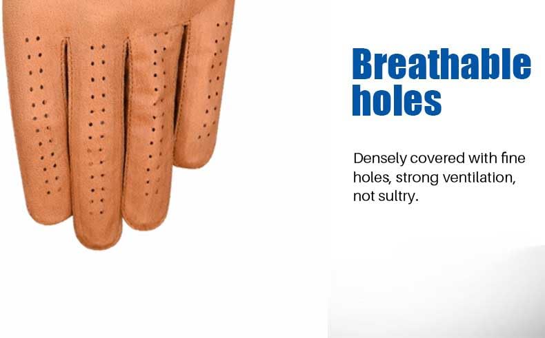 Golf Gloves Men -Cabretta Leather Pack of 3 Gloves, for All Weather Conditions, Soft Feel Grip, Breathable - Image 4