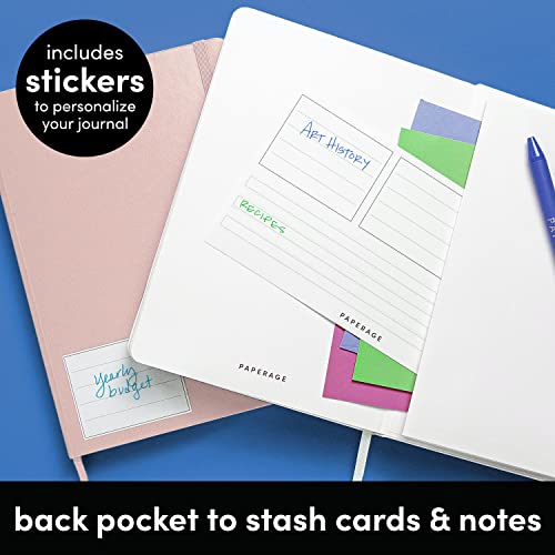 PAPERAGE-Recycled-Lined-Journal-Notebook-Plum-160-Pages-Medium-57-inches-x-8-inches-100-gsm-Thick-Paper-Hardcover