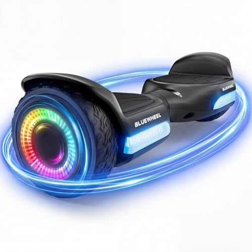 Bluewheel 6,5' Premium Hoverboard HX720 Hoverboard – Bluetooth Lautsprecher, starker Dual Motor, ideal für Kinder & Erwachsene, deutsche Qualitätsmarke