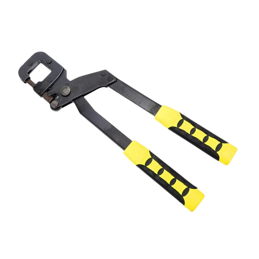 Ctrlzs Steel Stud Crimper Pliers Drywall Tools, Punch Lock Framing Fastening Crimping Keel Riveting Clamping Pliers A
