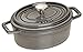 STAUB Cacerola/Cocotte de Hierro Fundido Ovalada, 17 cm, 1 L, Gris grafito