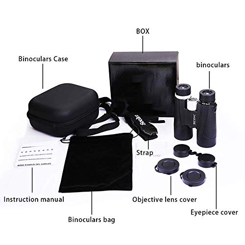 Binoculares Compactos 10X42 para Adultos miniatura 6