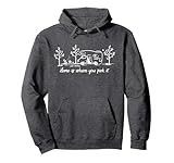 Home is where you park it f&uuml;r Camper Pullover Hoodie