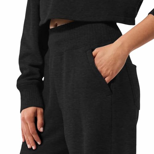 Girls Wide Leg Sweatpants Casual Oversized Drawstring Track Pants Baggy Straight Leg Elastic High Waist Athletic Joggers2