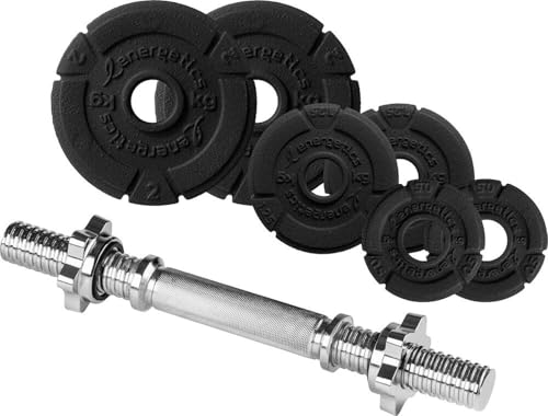 energetics Kurzhantel-Set-182826 Kurzhantel-Set, Black/Black, One Size, Einheitsgröße energetics Kurzhantel-Set-182826 Kurzhantel-Set, Black/Black, One Size, Einheitsgröße